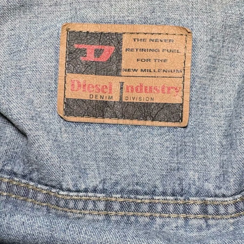 Diesel Denim Jacket like new, light blue vintage wash, classic fit