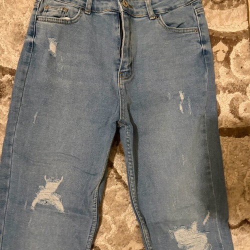 Jeans new, size L, blue