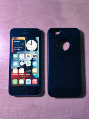 iPhone SE 128GB μεταχειρισμένο με θήκη και τζαμάκια