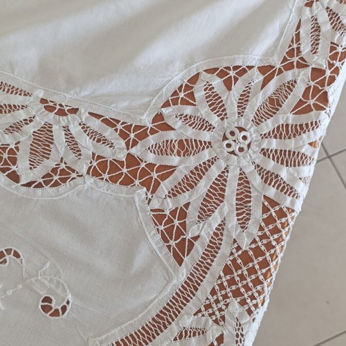 Handmade cotton tablecloth new