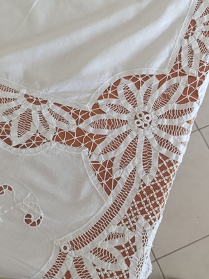 Handmade cotton tablecloth new