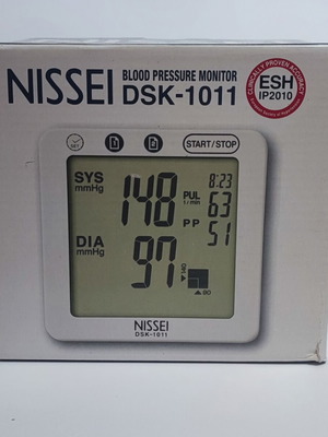 Nissei DSK-1011 Digital Arm Blood Pressure Monitor new