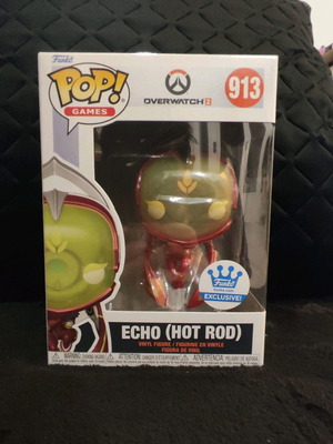 Funko Pop Echo Hot Rod exclusive αυθεντικό προϊόν σε άψογη κατάσταση