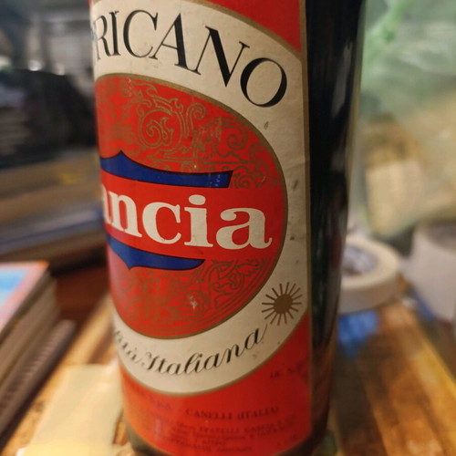 Vintage Gancia Americano Aperitivo 1L new, collectible bottle