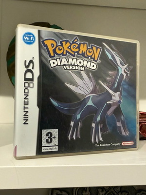 Pokémon Diamond DS used Greek game with case
