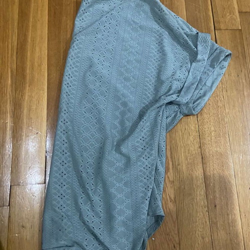 Summer women's blouse used, size L, green