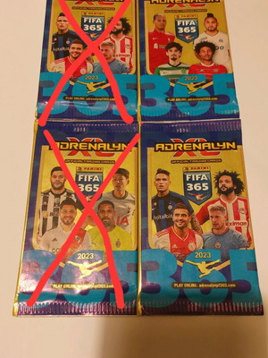 Fifa 365 2023 Adrenalyn XL Panini 2 factory sealed booster packs