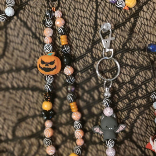 Halloween keychains and phone charms new