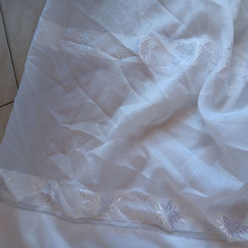 Curtain, sewn, 6.75 m length, 2.25 m height