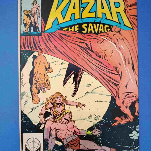 Kazar The Savage 6 comic book used, English