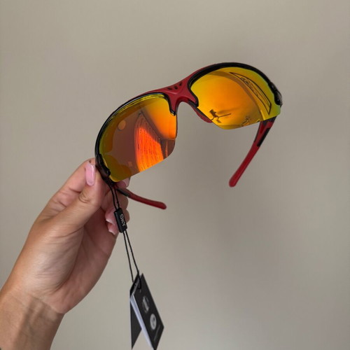 PolarSky Polarized Sports Sunglasses new, black and red