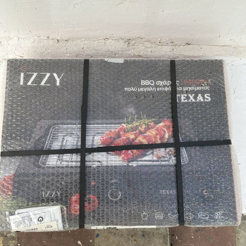 Izzy IZ-8102 Texas Electric BBQ Grill 2400W New Black