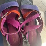 Armani Jeans sandals size 38 like new, multicolor