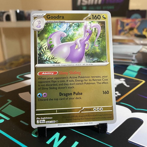 Goodra Pokemon Card like new
