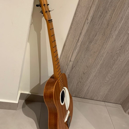 Bontempi vintage acoustic guitar used, made in Italy
