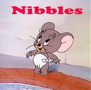 Χαρτάκια Tom & Jerry - Featuring baby mouse Nibbles :)