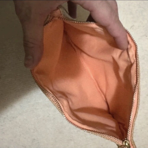 Marc Jacobs hand bag like new, beige woven