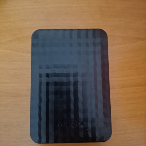 Maxtor M3 Portable 2TB external hard drive with carrying case