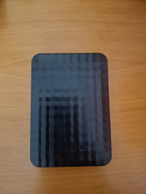 Maxtor M3 Portable 2TB external hard drive with carrying case
