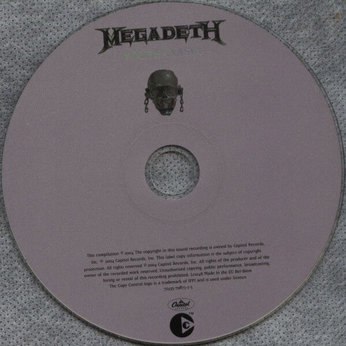 Megadeth Youthanasia CD used, metal