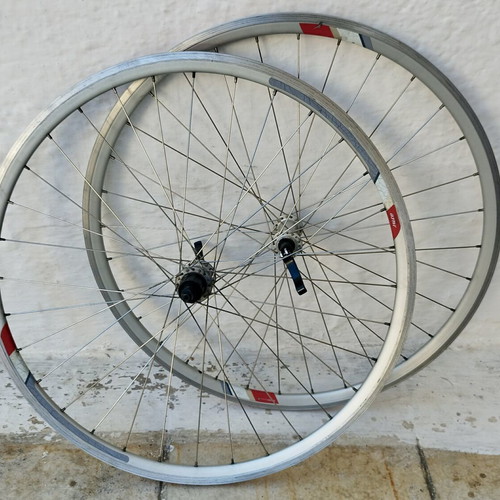 Jalco DRX270 700c Clincher Aero Road Bike Wheels Set used