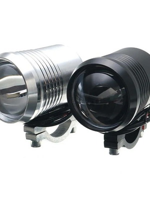 U2 1200LM LED Waterproof Motorcycle Spotlight Pair new