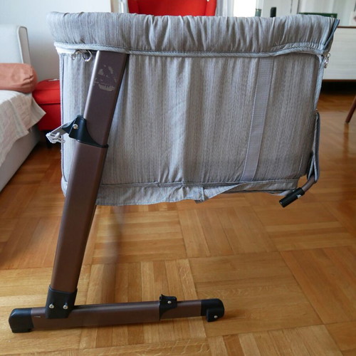 Bebe Stars Side to Side Plus 2in1 Baby Cot with Coconut Mattress like new