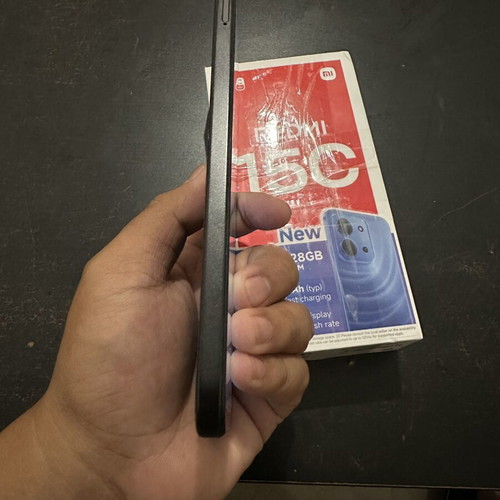 Xiaomi Redmi 15C 128GB 8GB RAM smartphone like new, black
