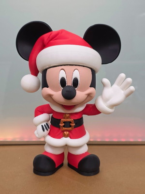 Mickey Mouse Christmas figure new, 24 cm height