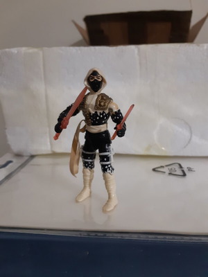 GI Joe Storm Shadow Action Figure 1988-1992 Like New