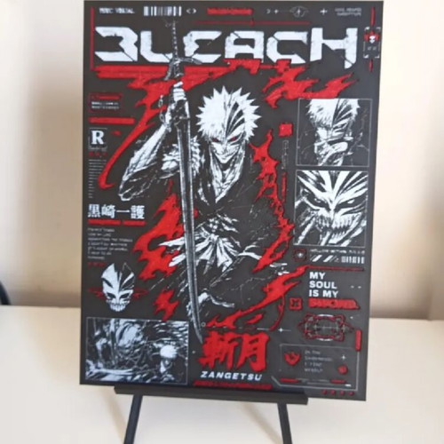 Bleach Ichigo Canvas New, Plastic
