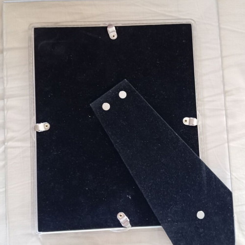 Glass photo frame like new, 33x28cm for 25x20cm photos