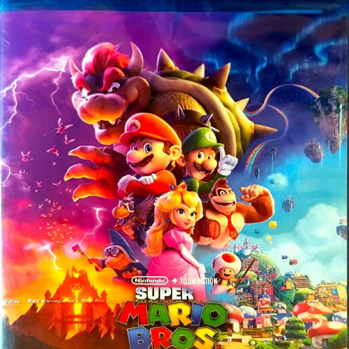 The Super Mario Bros Movie Blu-Ray, English subtitles, sealed