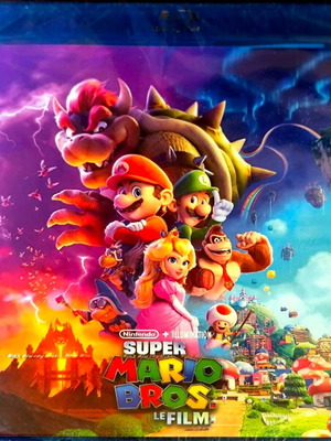 The Super Mario Bros Movie Blu-Ray, English subtitles, sealed