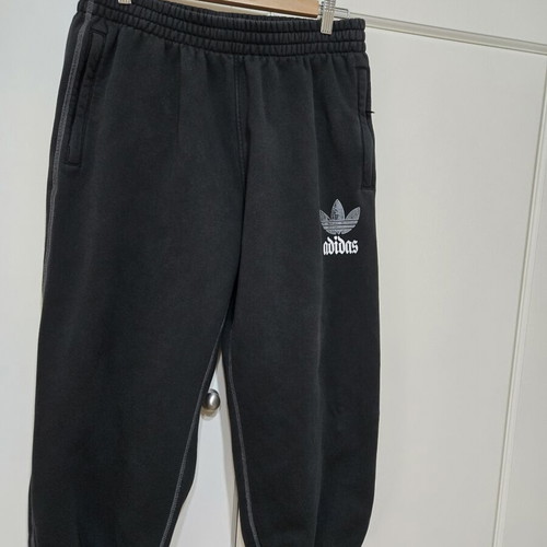 Adidas Originals Gothic black tracksuit pants, like new, size large