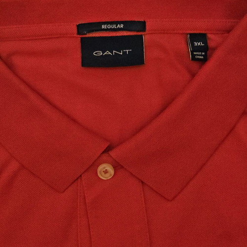 GANT authentic men's polo shirt 3XL, red