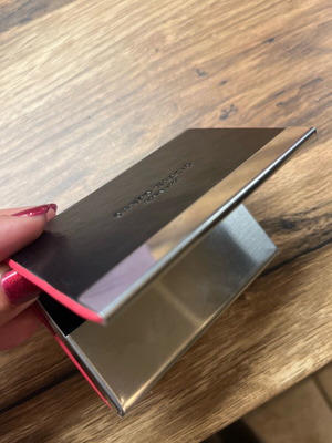 Card holder Campo Marzio Roma like new, black and red