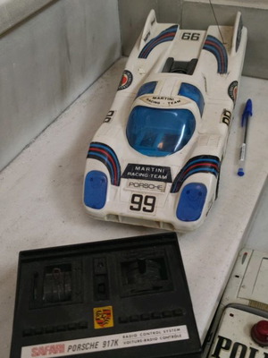 Πλαστικό παιχνίδι Porsche 917 τηλεκατευθυνόμενο μεταχειρισμένο