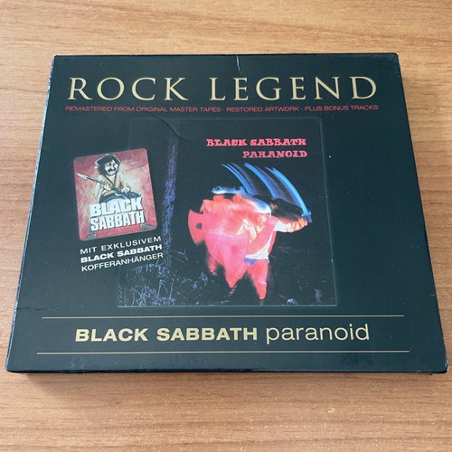 Black Sabbath Paranoid CD limited bonus pack used
