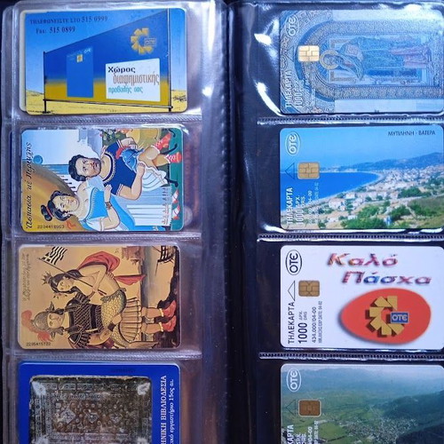 Phone cards like new, set of 48 in album 1