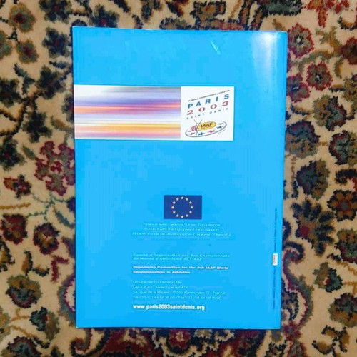 Official IAAF Paris 2003 Guide like new, collectible