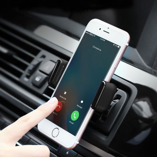 Clip Mobile Phone Holder for the Car, rotates 360 degrees. It is intact.