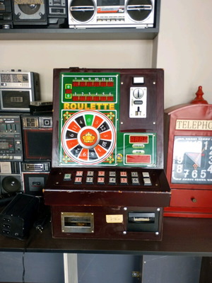 Roulette slot machine used, needs service