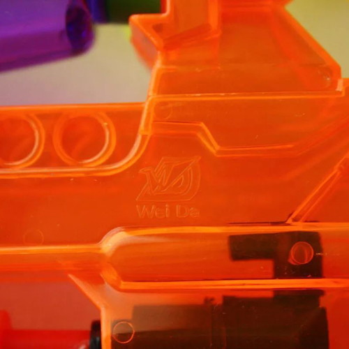 Old water guns 22cm from 1990s, set of 2