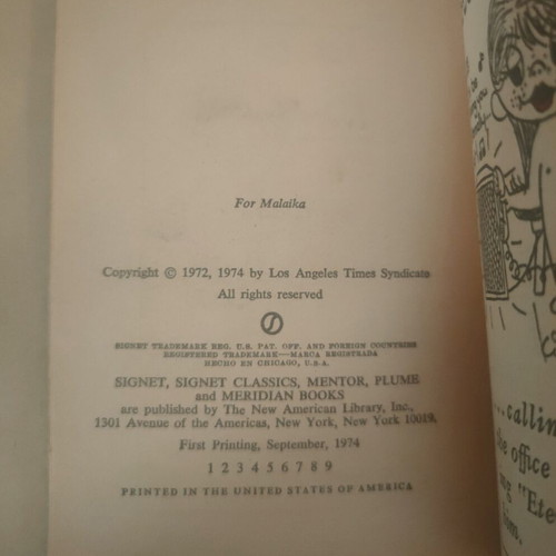 Love Is...#9 English Edition 1974 used