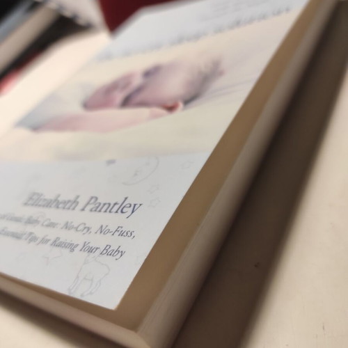 The No-Cry Sleep Solution book used, Elizabeth Pantley, English