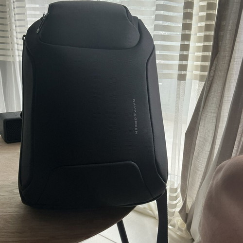 Navy & Green Backpack like new