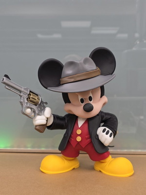Mickey the Gangster figure, 24 cm, detailed and colorful