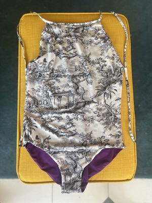 Wolford Antoinette reversible one-piece swimsuit, size M, like new