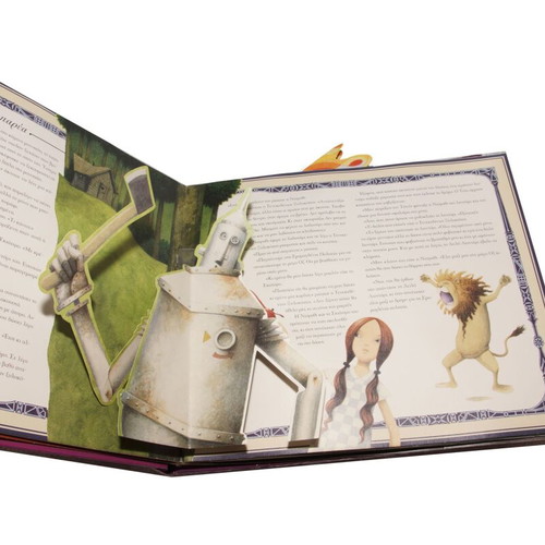 The Wizard of Oz storybook used with 3D images and sound